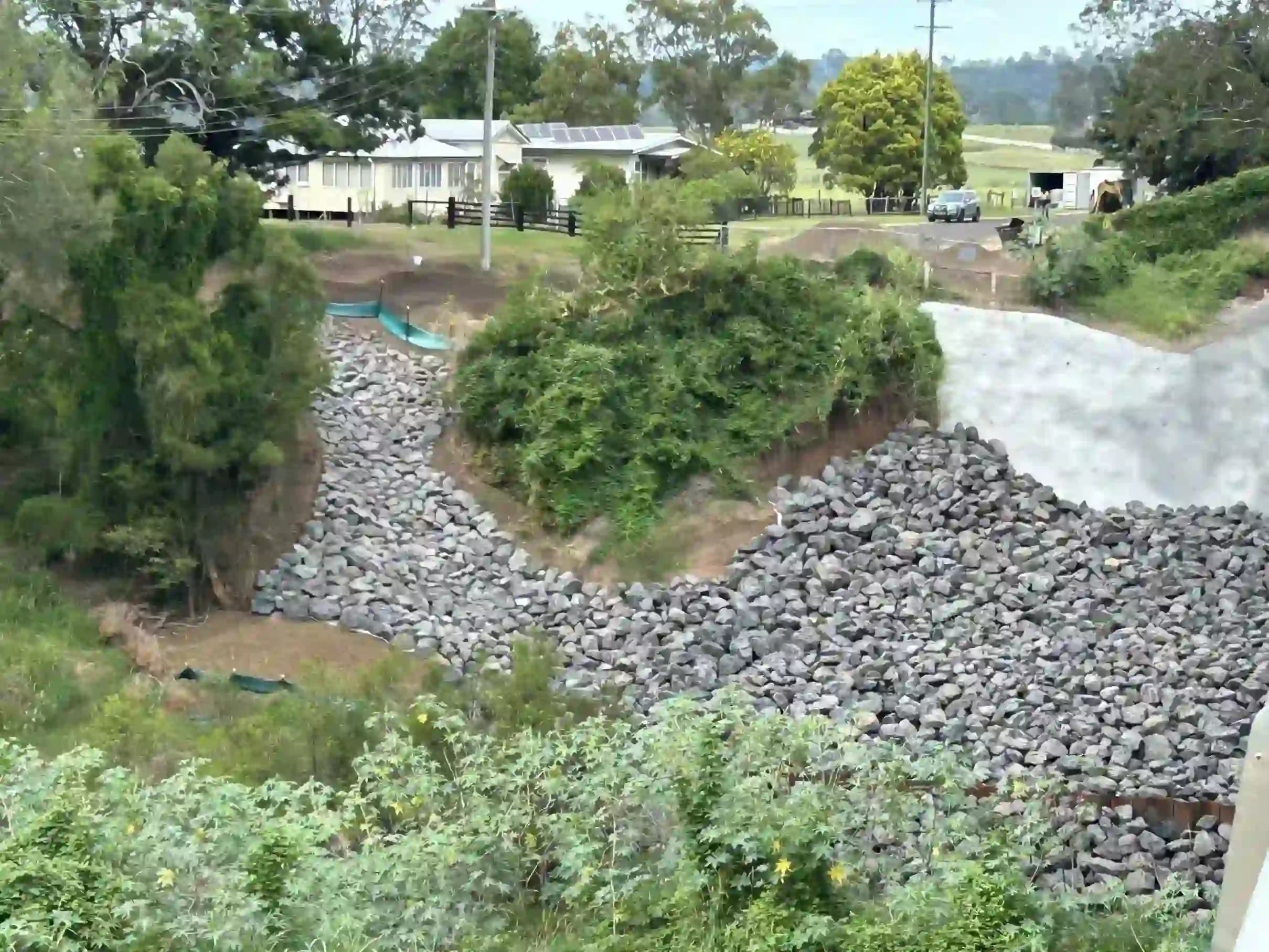 Crotty Lane Landslip Remediation, Kyogle NSW