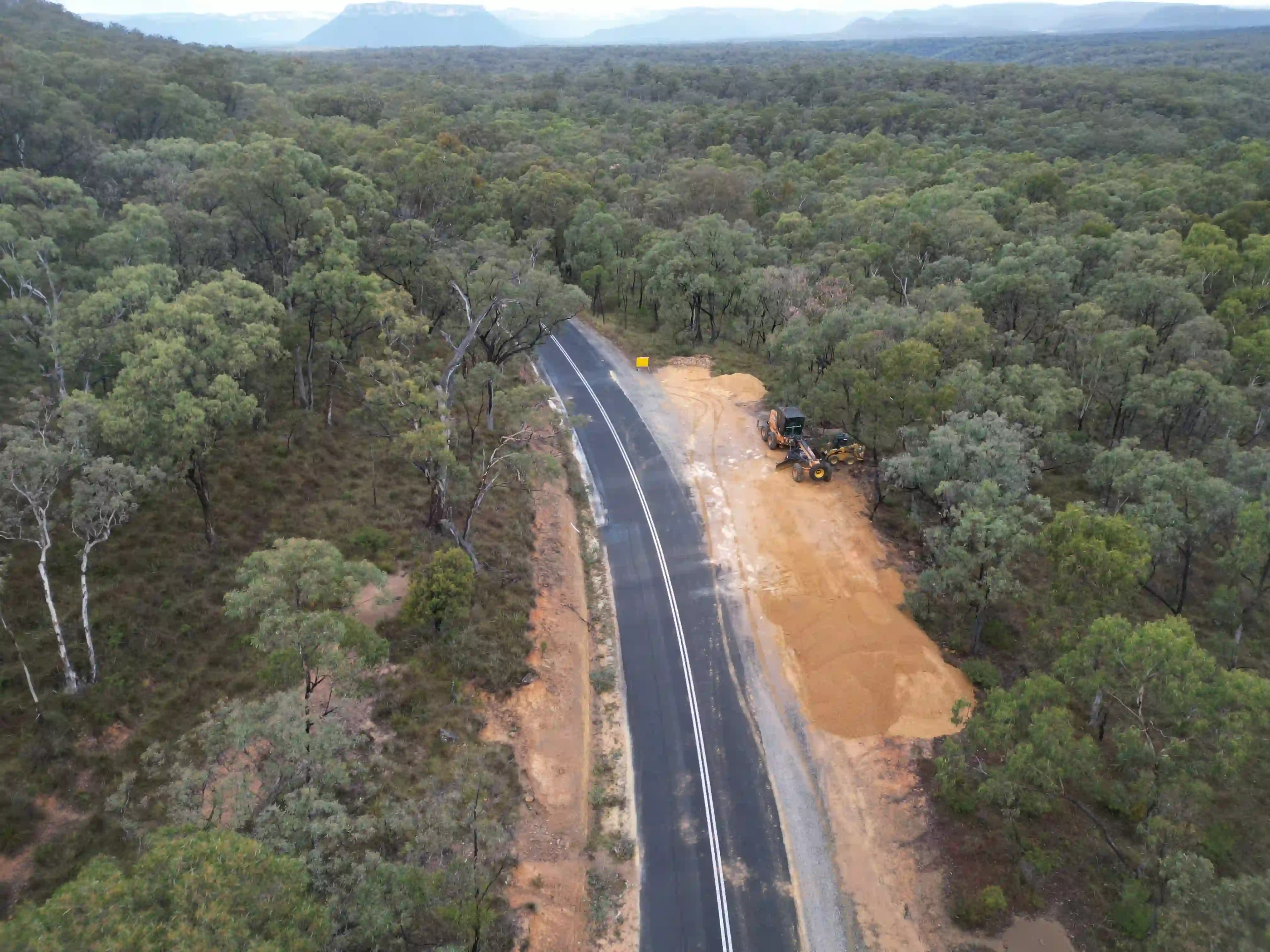 Rural Distributor Road rehabilitation, Lithgow NSW