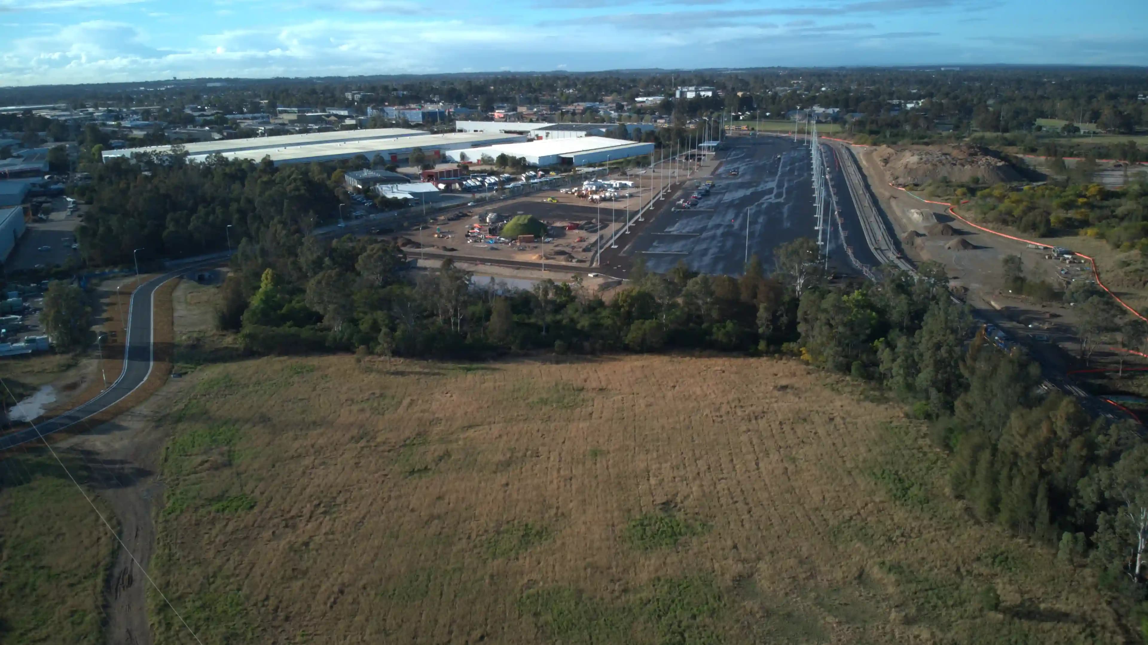 Rail freight terminal, St Mary's NSW